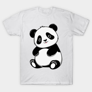 Kawaii Cute Panda T-Shirt